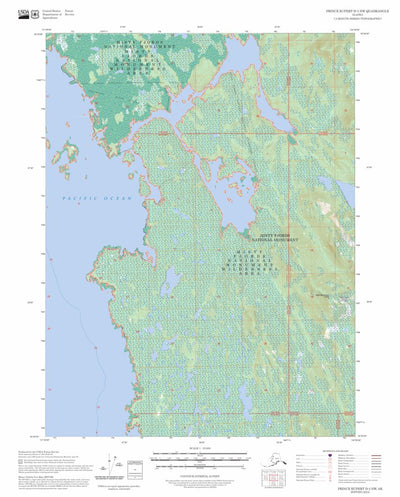 Prince Rupert D-3 NW, AK FSTopo Preview 1