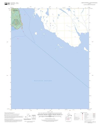Prince Rupert C-2 NW, AK-BC FSTopo Preview 1