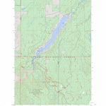 Prickett Lake, MI FSTopo Preview 1