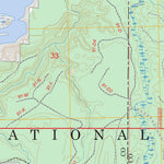 Prickett Lake, MI FSTopo Preview 2