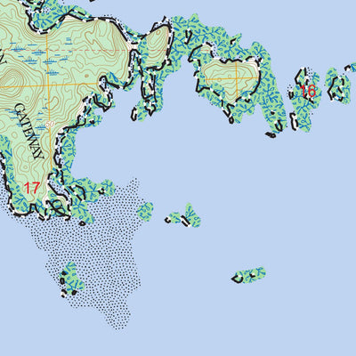 Prince Rupert D-5 NW, AK FSTopo Preview 2