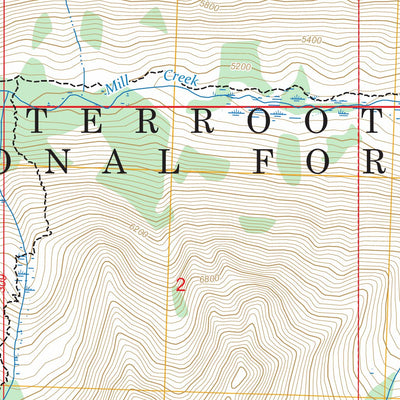 Printz Ridge, MT FSTopo Preview 2
