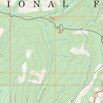 Puderbaugh Ridge, OR FSTopo Preview 2