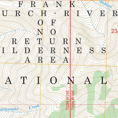 Puddin Mountain, ID FSTopo Preview 2