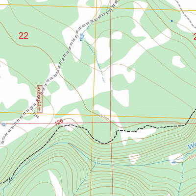 Pryor Creek, CO FSTopo Preview 2