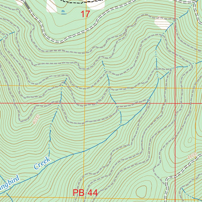 Pulpit Mountain, MT FSTopo Preview 3