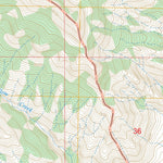Ptarmigan Mountain, WY FSTopo Preview 3