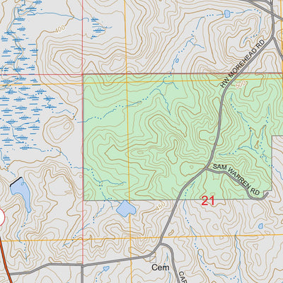 Pulaski, MS FSTopo Preview 3