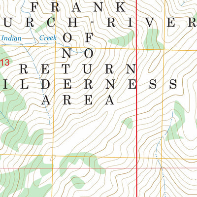 Pungo Mountain, ID FSTopo Preview 2