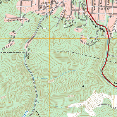 Pulaski, VA FSTopo Preview 3