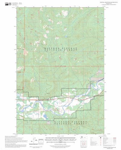 Purcell Mountain, WA FSTopo Preview 1