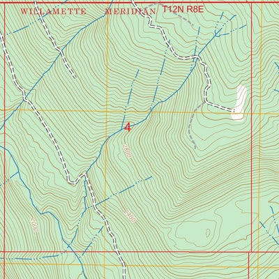 Purcell Mountain, WA FSTopo Preview 2
