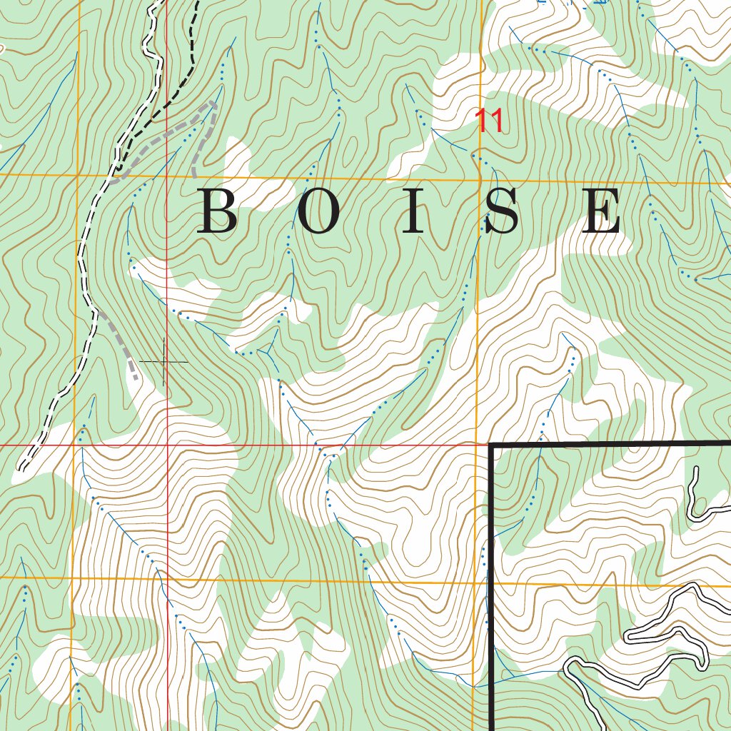 Pyle Creek, ID FSTopo Map by US Forest Service - Topo | Avenza Maps