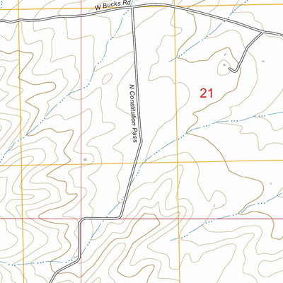 Purcell Canyon, AZ FSTopo Preview 2