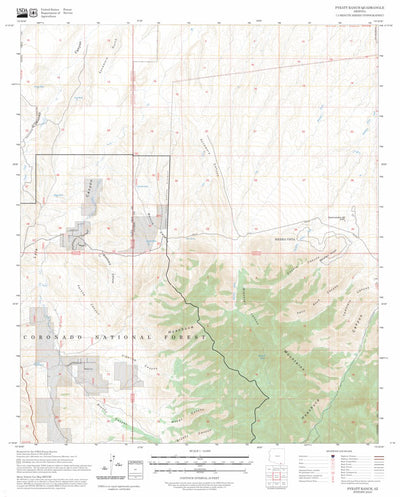 Pyeatt Ranch, AZ FSTopo Preview 1