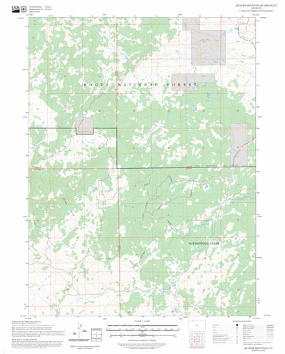 Quaker Mountain, CO FSTopo Preview 1