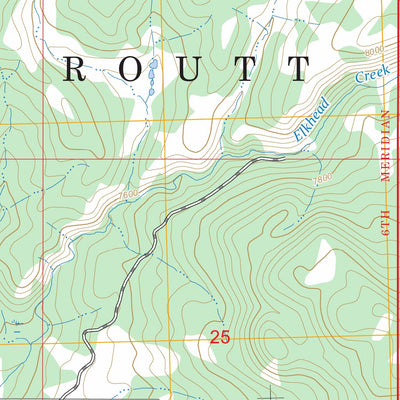 Quaker Mountain, CO FSTopo Preview 3