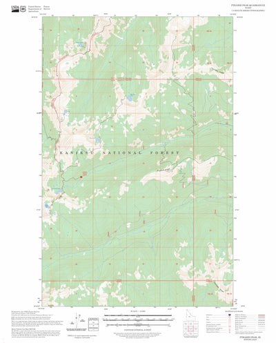 Pyramid Peak, ID FSTopo Preview 1