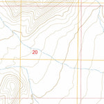 Quinn Canyon Springs, NV FSTopo Preview 2