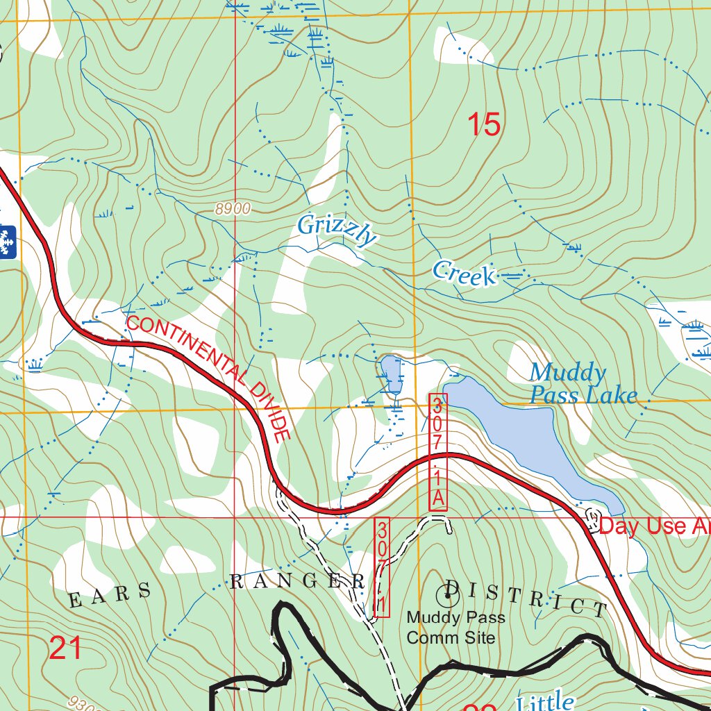Rabbit Ears Peak, CO FSTopo Map by US Forest Service - Topo | Avenza Maps