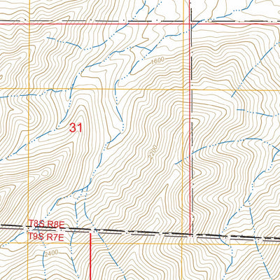 Rabbit Peak, CA FSTopo Preview 2