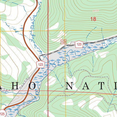 Radial Mountain, CO FSTopo Preview 2
