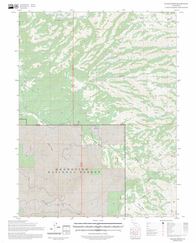 Raglin Ridge, CA FSTopo Preview 1
