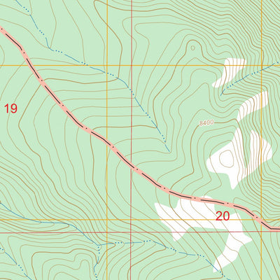 Rammell Mountain, WY FSTopo Preview 2