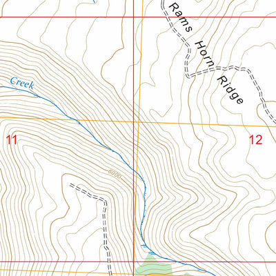 Rams Horn Ridge, ID FSTopo Preview 2