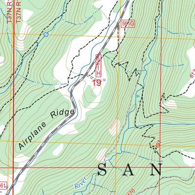 Rampart Hills, CO FSTopo Preview 3