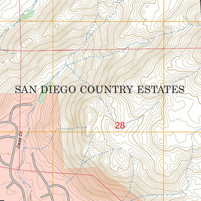 Ramona, CA FSTopo Preview 3