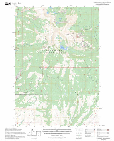 Ramshorn Mountain, MT FSTopo Preview 1