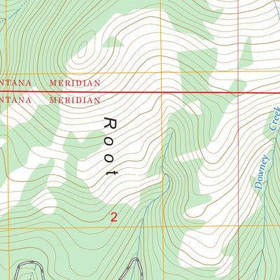 Ramshorn Mountain, MT FSTopo Preview 2