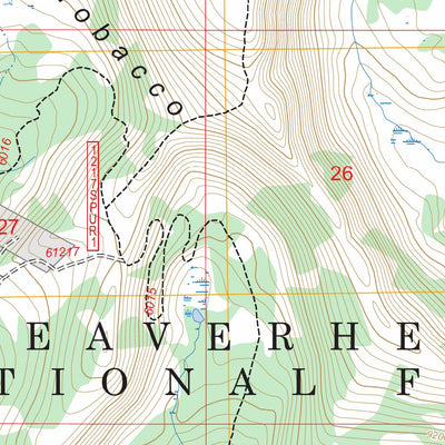 Ramshorn Mountain, MT FSTopo Preview 3