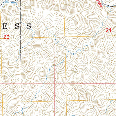 Rancho Nuevo Creek, CA FSTopo Preview 2