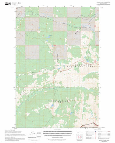 Ranger Peak, ID-MT FSTopo Preview 1