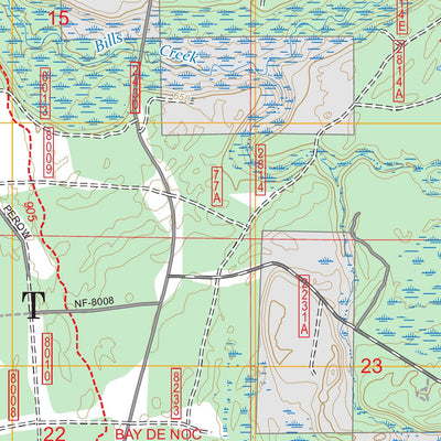 Rapid River, MI FSTopo Preview 3