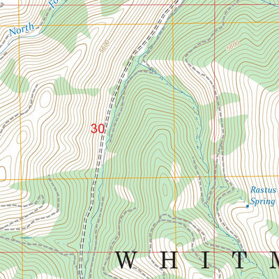 Rastus Mountain, OR FSTopo Preview 3