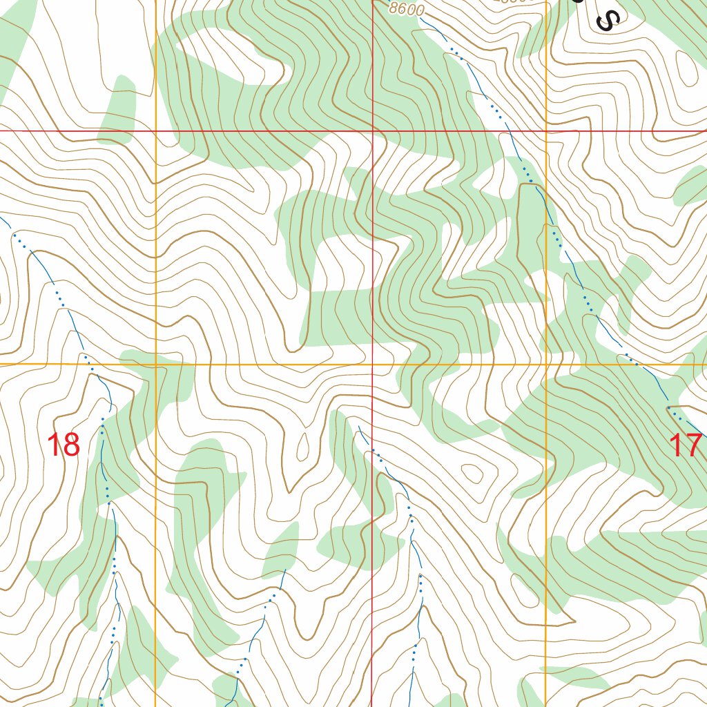 Raspberry Knoll, UT FSTopo Map by US Forest Service - Topo | Avenza Maps