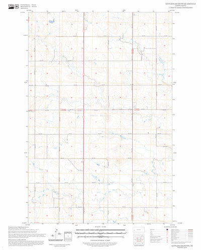 Rattlesnake Butte, ND FSTopo Preview 1