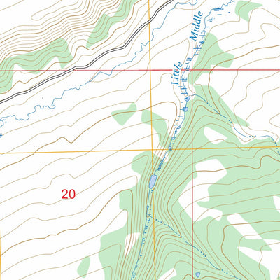 Rattlesnake Butte, CO FSTopo Preview 2
