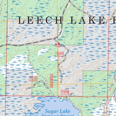 Raven Lake, MN FSTopo Preview 3