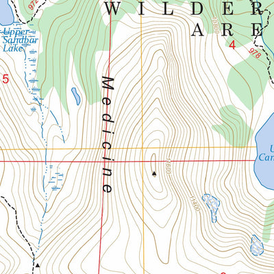 Rawah Lakes, CO FSTopo Preview 2