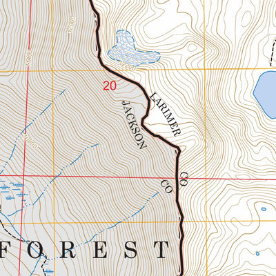 Rawah Lakes, CO FSTopo Preview 3