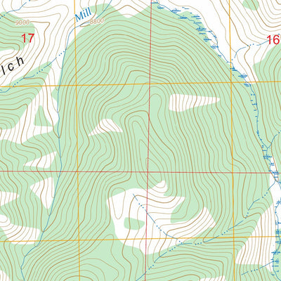 Razor Creek Dome, CO FSTopo Preview 3