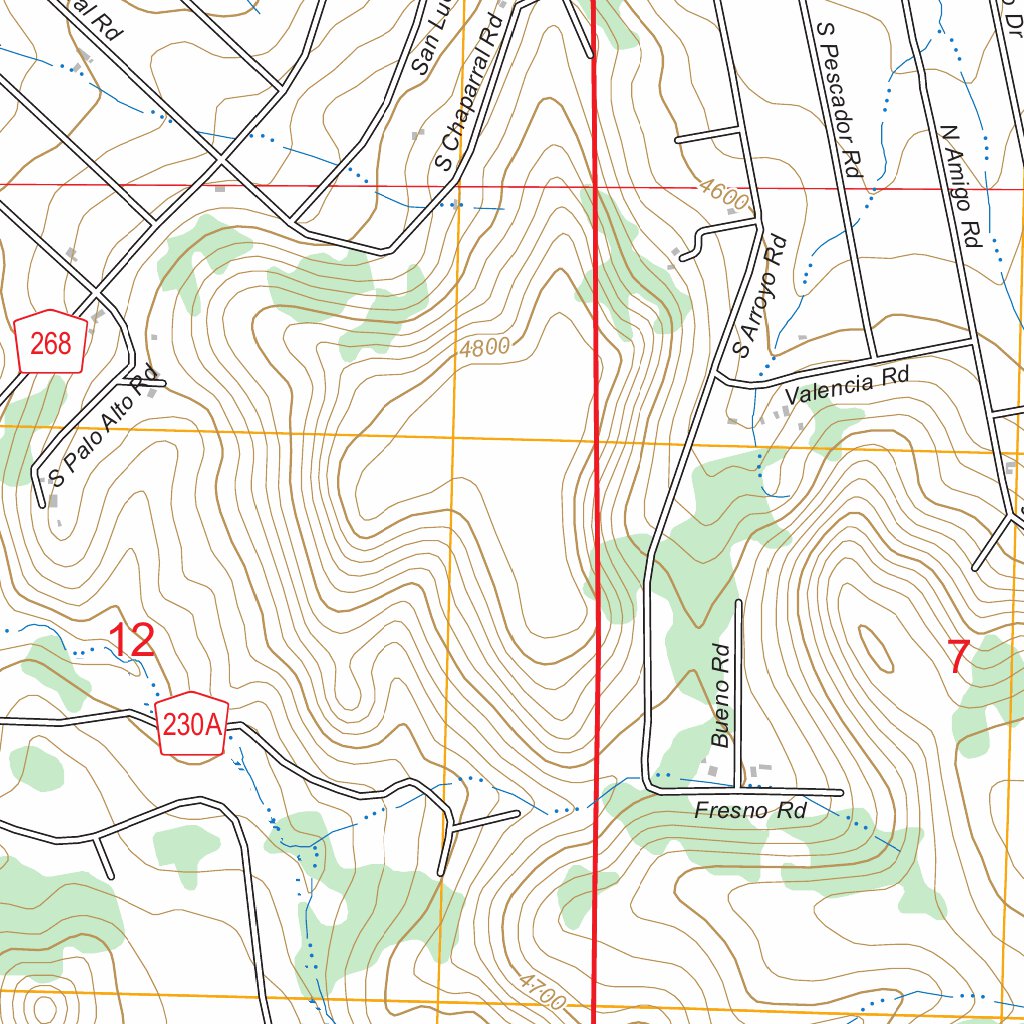 Rattlesnake Butte, CA FSTopo Map by US Forest Service - Topo | Avenza Maps