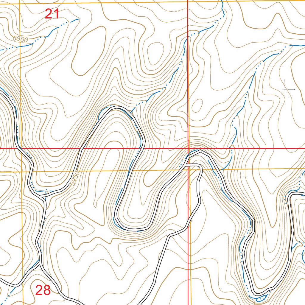 Red Butte SW, AZ FSTopo Map by US Forest Service - Topo | Avenza Maps
