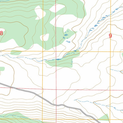 Red Castle Creek, WY FSTopo Preview 2