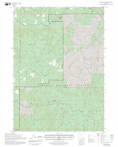 Red Butte, OR FSTopo Preview 1