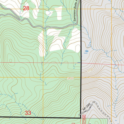 Red Butte, OR FSTopo Preview 2